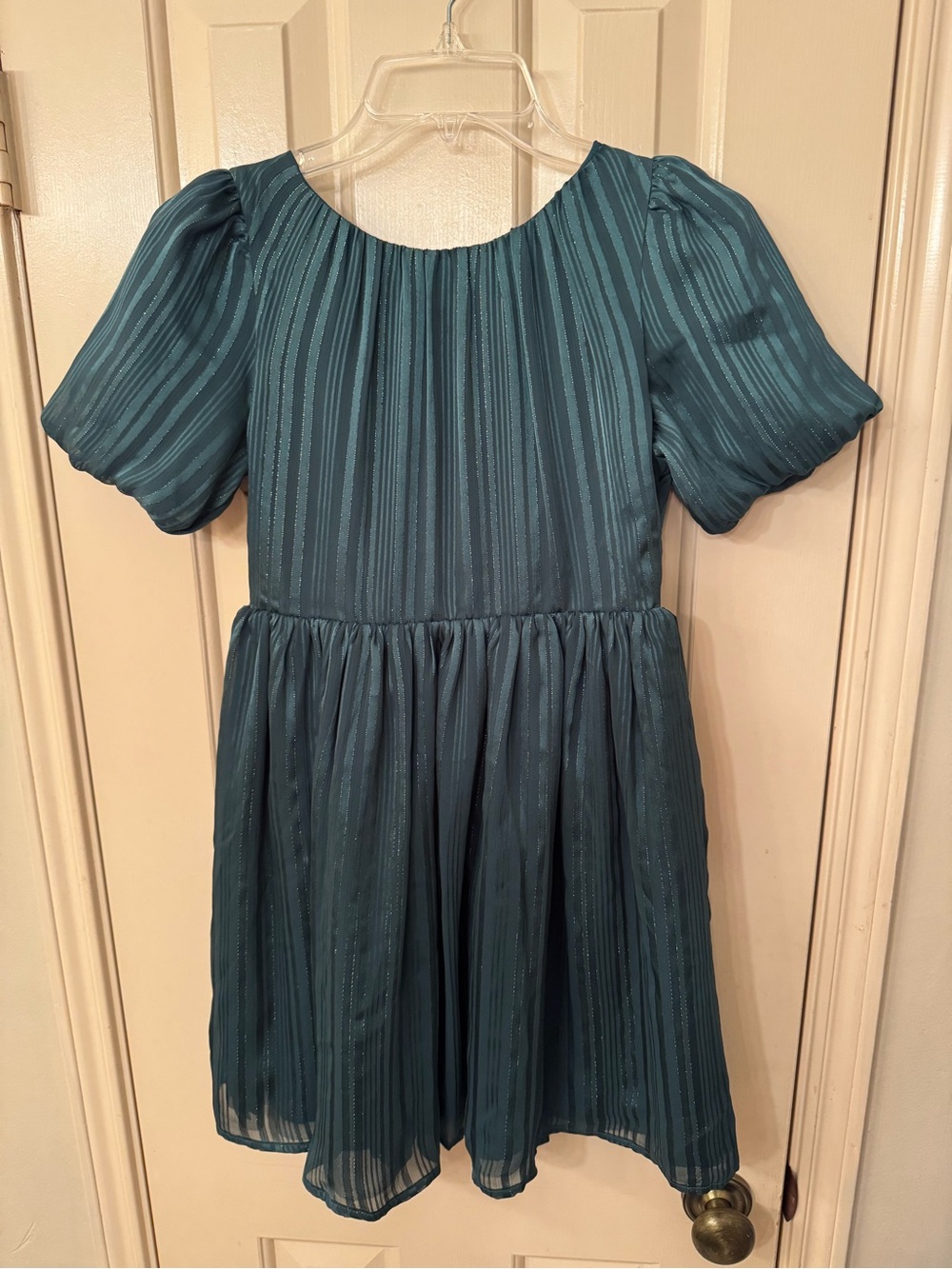 Girls’ Emerald Green Dress